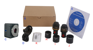 BestScope BUC6A-140M High-Resolution <strong>C</strong>-<strong>mount</strong> USB3.0 <strong>CCD</strong> Mono Digital Microscope Camera for Trinocular Microscope - Product Image 5