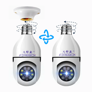 360 telecamere di sicurezza telecamera esterna Wireless per il rilevamento del movimento di sicurezza domestica e allarme telecamera a lampadina Audio bidirezionale - Product Image 3