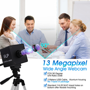 HD Industrial Webcam 13MP 3840x2880 UVC Plug and Play USB <strong>Web</strong> <strong>Camera</strong> With Undistorted Imaging,Correctable, IMX214 Sensor - Product Image 3