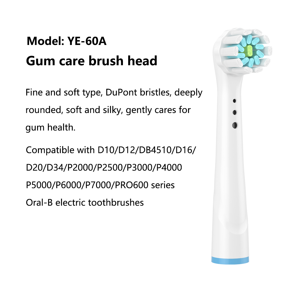 White Gum Care 1 paquet contient 4 pièces YE-60A-YE643