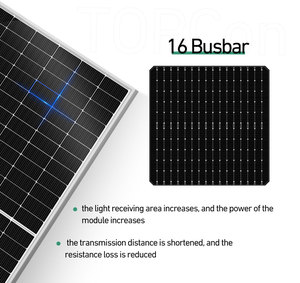Greensun OEM nhập khẩu n-loại Topcon 570W 575W 580W 585W giá rẻ nhất tấm pin mặt trời <span class=keywords><strong>PV</strong></span> mô-đun cho năng lượng mặt trời hệ thống - Product Image 5