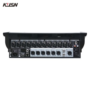 DM20 18 kanal çift 24-bit DSP profesyonel dijital mikser ses ses karıştırma konsolu mikser konsolu ile Bluetooth MP3 USB - Product Image 3