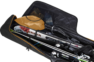 OEM Travel Ski Snowboard Bag Rolling Double Wheel Waterproof Padded Airline Approved Carrier Manufacturer - Product Image 3