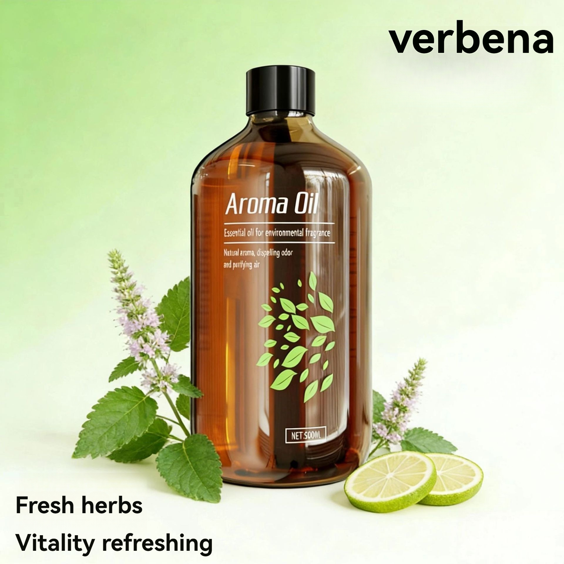 L'Occitane Verbena (Cuerpo de botella marrón oscuro)