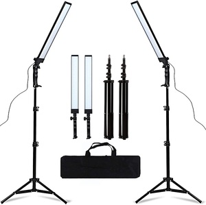 Profesyonel fotoğraf stüdyosu aydınlatma lambası bi-renk 3200-5500K LED fotoğraf kamerası LED Video Youtube Video için Selfie dolgu ışığı - Product Image 1
