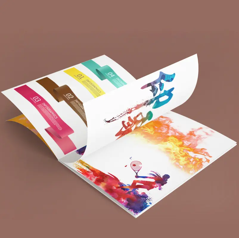 Customized Printing Advertising Brochure,Flyer Printing,Leaflet Printing&Booklet