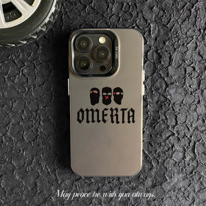Trendy tasarımcı telefon kılıfı iPhone Xs Xr 7 8 11 12 13 Mini 14 15 16 Pro Max Coque Omerta kabuk - Product Image 3