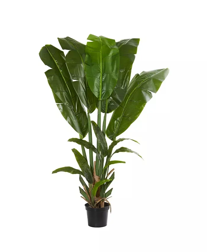 Árbol de plátano artificial de 180CM, gran oferta, plantas de interior, venta al por mayor, plantas de decoración de boda para decoración del hogar