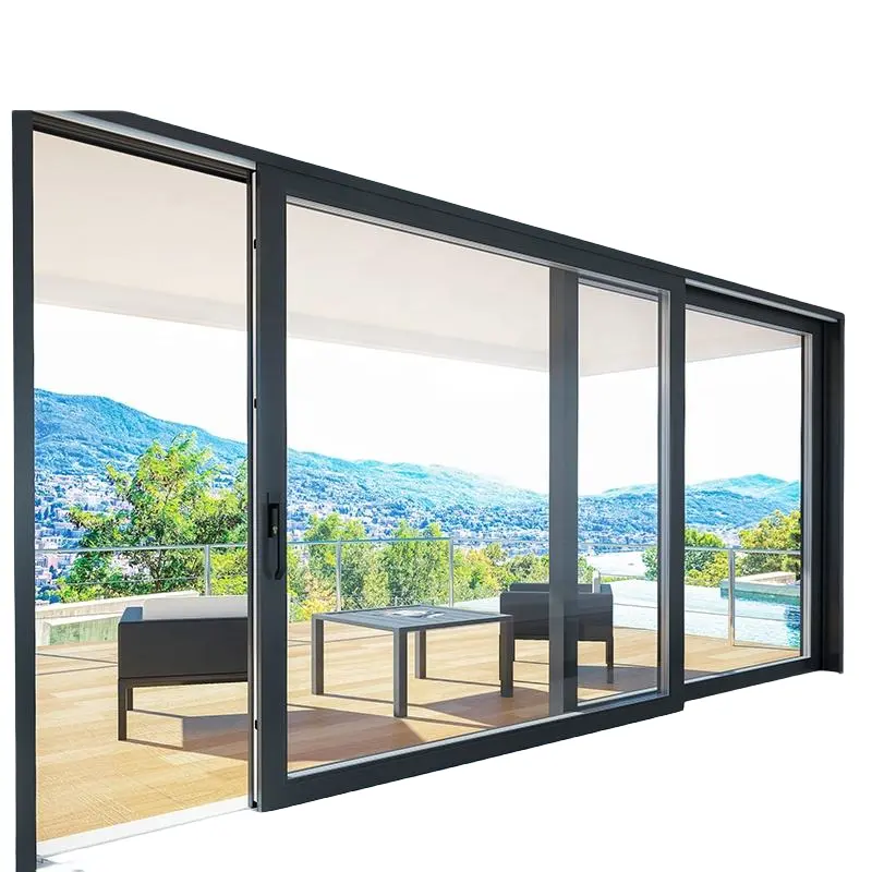 Suitable Africa UPVC window / Heat Insulation window /Reinforced glass and anti-theft Windows with guardrail