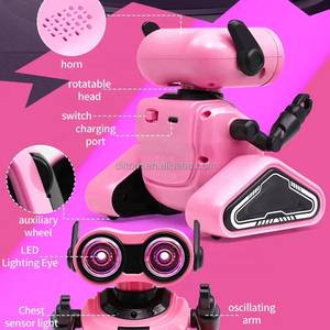 2.4G RC Intelligent <strong>Robot</strong> Gesture Sensing Effects Automatic Demonstration Toy <strong>Robots</strong> With Light and Sound