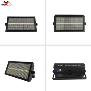 Aluminium1000W DMX512 Control automático Luz estroboscópica LED con atenuación Pantalla LCD a todo color para uso en interiores