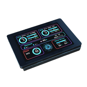 Subpantalla de ordenador con pantalla táctil USB secundaria de 3,5 pulgadas compatible con Linux, Windows, Android y Raspberry Pi IPS 480x320 pantalla