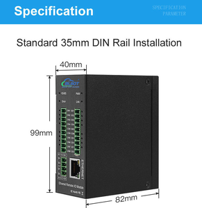 Großhandel Ethernet-E/A-Modul Robustes industrielles Remote-Datenerfassungs-E/A-Modul Modbus RTU/TCP MQTT Industrielle Kommunikation - Product Image 3