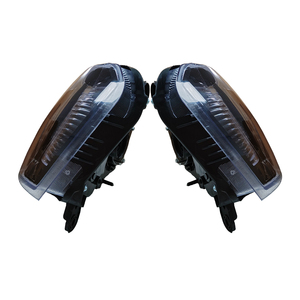 เคสไฟหน้า LED GQ Patrol Y61ชุด4ที่อยู่อาศัย2004-2015สีดำเงาสำหรับนิสสัน - Product Image 3