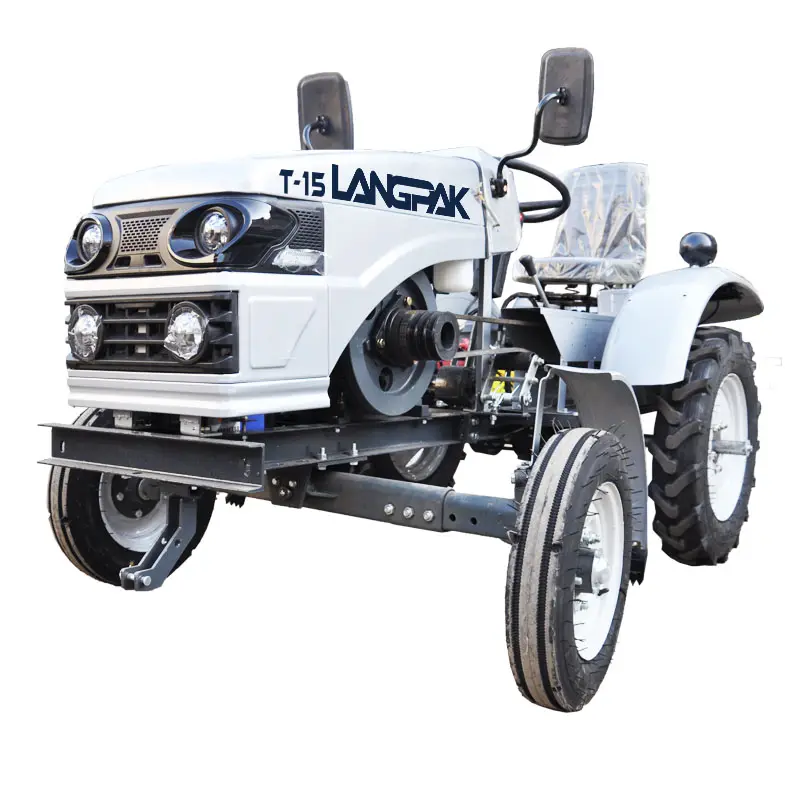 Langpak 12Hp-24Hp Mini Small Electric Farm Agricultural Tractor With Implements Cultivator 4X2 Walking Hand Prices Sale Product