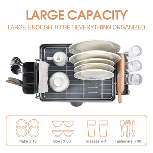 Stainless Steel 2 Layer <strong>Dish</strong> <strong>Rack</strong> Bowl Drain Bowl <strong>Rack</strong> <strong>s</strong> Shaped <strong>Dish</strong> Metal Drainer Cabinet <strong>Dish</strong> Draining Shelf