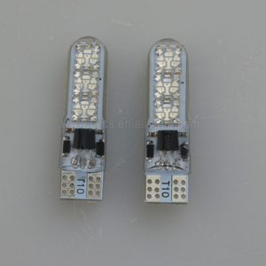 12v 194 168 501 W5W otomatik led T10 6led 5050 RGB araba led ışık uzaktan kumanda çok renkler RGB araba led ampul - Product Image 5