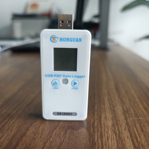 Registrador de temperatura y humedad de cadena de frío con registrador de datos USB para envío de material plástico compatible con OEM y ODM