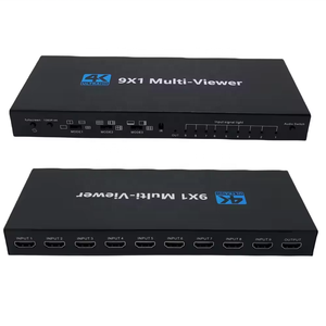 SY HDMI Multi-Viewer 9X1, 9 en 1 Salida HDMI Switcher con control remoto, 9X1 4K HDMI Multi-Viewer switch - Product Image 1