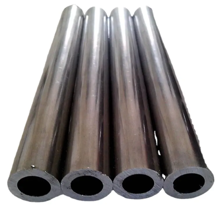 एन 10297-1 34Crmo 35Crmo हाइड्रोलिक ट्रेलर सीएनजी सिलेंडरों के लिए 34CrMo4 निर्बाध मिश्र धातु स्टील पाइप 267mm x 8.3