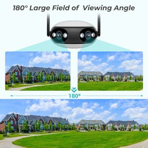 OEM Eyeball 360 Fisheye Security <strong>Camera</strong> CCTV Dual Lens 180 Degree View Colorful Imaging <strong>1</strong>.<strong>3MP</strong> <strong>3MP</strong> 5MP ColorVu Panoramic <strong>Camera</strong> - Product Image 3