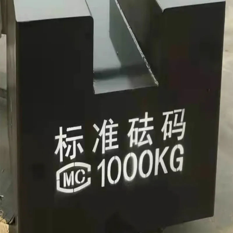 Counterweight iron Lock cast iron weights M1 class calibration weights elevator test weight 1kg 500kg 1000kg