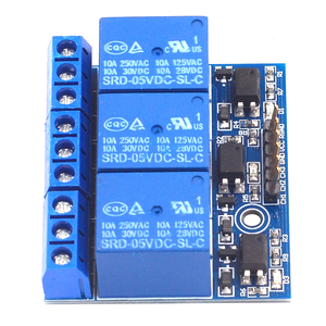 Módulo de relé de 3 canales de 12V 5V con aislamiento de optoacoplador Compatible con relé de alto voltaje de señales de 3,3 V 5V - Product Image 4