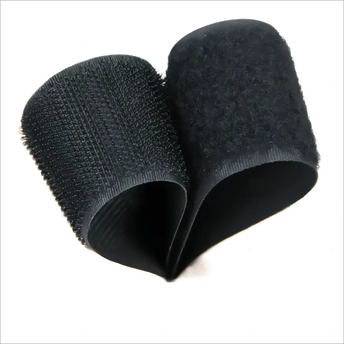 Verstellbare Bands mit Bandschleife schwarzes Kleberband elastischer Gürtel Kfz-Metallplatten elastisches T-Shirt Einstellband 500 Stück