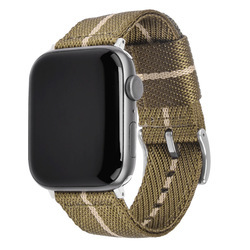 Brown rice + silver buckle