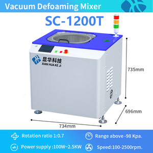 Customizable 1200ml Planetary Centrifugal Mixer With <strong>High</strong> <strong>Performance</strong> for Laboratory and <strong>R</strong>&amp;D Work With Composite Materials - Product Image 2