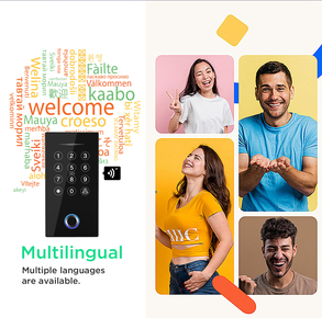 Good Quality Multi Language Waterproof WIFI Standalone <strong>Access</strong> <strong>Control</strong> System Keypad <strong>Access</strong> <strong>Control</strong> System - Product Image 5
