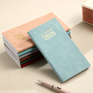 2025 Calender A6 <strong>Notebook</strong> Wholesale Good Quality <strong>Custom</strong> <strong>Make</strong> Softcover Pu Leather Diary Journal Schedule <strong>Notebooks</strong> - Product Image 6