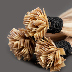 Thanh Đảo haohao tóc 15A lớp Pre ngoại quan phần mở rộng tóc 100 thô cambodian k lời khuyên 27 màu Keratin Flat tip phần mở rộng tóc - Product Image 3