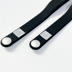 Braccialetto elastico elasticizzato in Silicone con Chip Nfc per controllo accessi con codice Qr Nfc 215 Wristband - Product Image 4