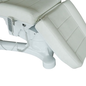 2024 New Trắng Hiện Đại Có Thể Điều Chỉnh Chiều Cao Di Động Điện Massage Trị Liệu Giường - Product Image 2