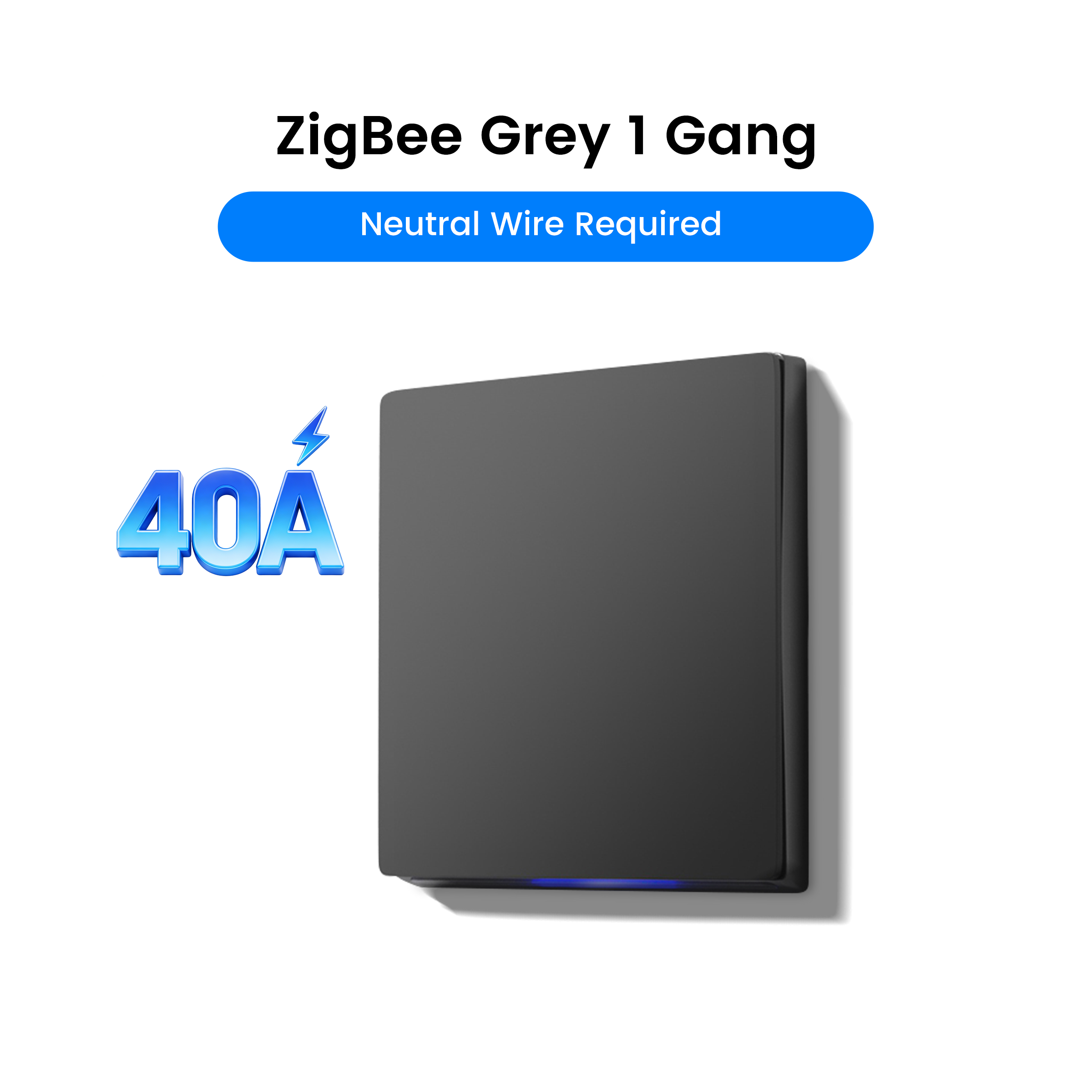 Gris (ZigBee EU-1 Gang)