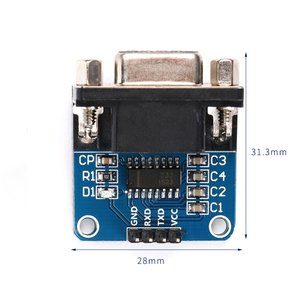 Módulo de descarga de puerto serie RS232 TTL MAX3232 Módulos y kits electrónicos DuPont - Product Image 2
