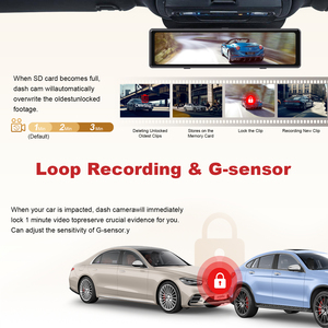 12-inch Xe Màn hình cảm ứng không dây Carplay Android tự động kết nối hộp đen đảo ngược máy ảnh Dash Cam Video Recorder cho <span class=keywords><strong>Iphone</strong></span> - Product Image 6