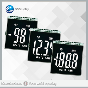 Modulo LCD con Display a 7 segmenti ad alto contrasto personalizzato con interfaccia a 14pin con tensione 5V schermo a tensione di piccole dimensioni - Product Image 6