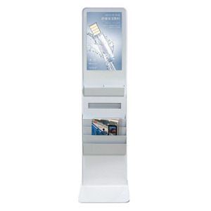Soporte de suelo para interiores, pantalla LCD, red WiFi, pantalla de publicidad HD de 21,5 ", tótem de señalización Digital, quiosco para supermercado, centro comercial, Biblioteca - Product Image 1