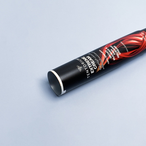 אריזת חומר abl d19mm 15 גרם קרם טיפוח העור סביב זרבובית ניילון זרבובית שחול רך כהה עם אגוז שחור