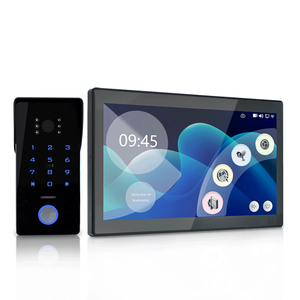 Anjielo Smart 1080P FHD fotocamera a colori e Touch Screen interfono Video a 2 linee con ingresso sicuro tramite Password e scheda IC - Product Image 1