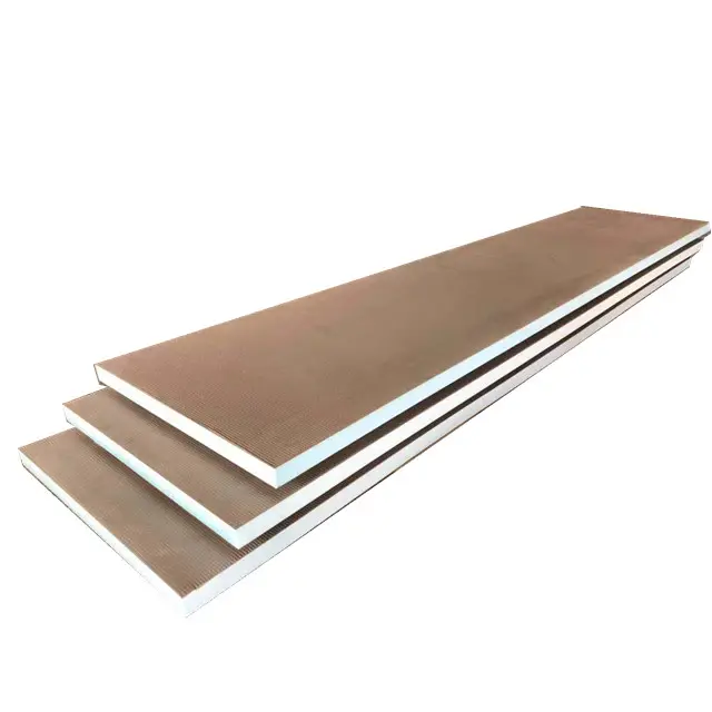 Thermally insulating versatile xps heat insulation backing board