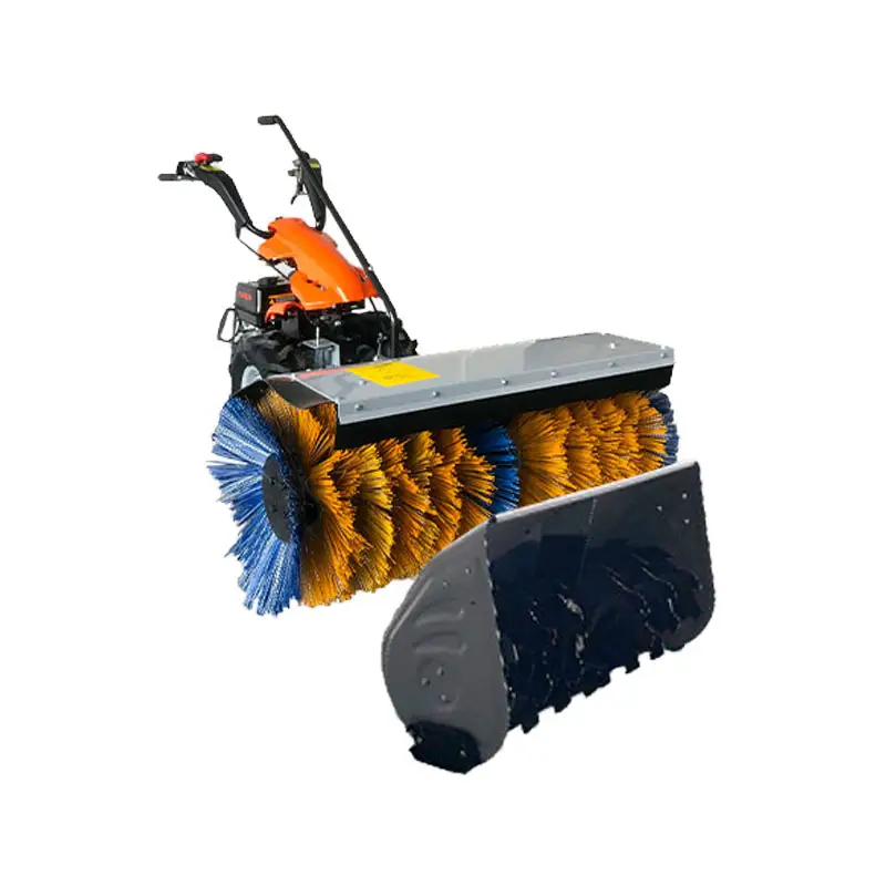 Lawn Sweeper Gasoline Power Artificial Grass Cleaning Equipment Snow Sweeper