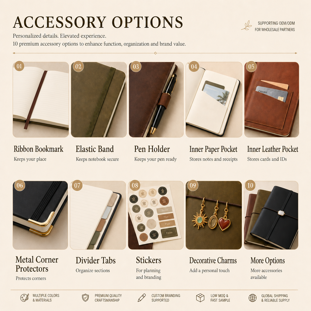 Options d'accessoires