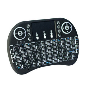 Backlit I8 Air <strong>Mouse</strong> 2.4G Mini Wireless <strong>Keyboard</strong> Touchpad Remote <strong>Control</strong> for Android TV BOX X96 T95 M8S PC PS3 Gamepad - Product Image 1