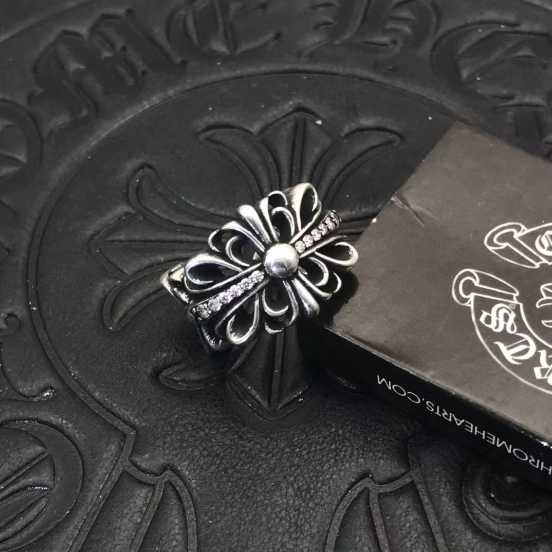 Anillo Iris plateado con diamante