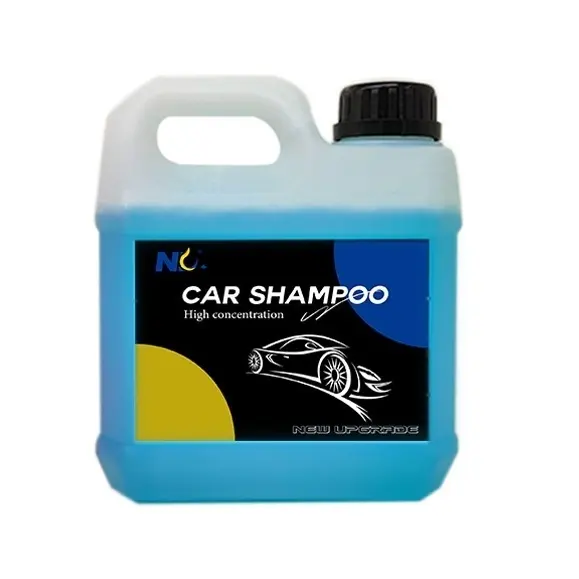 Jabón de espuma de champú para coche Ph8 1:1000 azul personalizado de fábrica para limpieza de coche limpiador de pintura de coche para lavar spray 1 litro