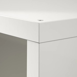 リビングルームとベッドルーム用の白い木製図書館本棚モダンスタイル多機能木製コーナー本棚 - Product Image 5