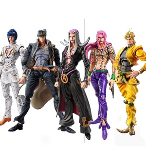 7 stilleri Anime JoJos tuhaf macera karakter Jotaro Kujo Dio Brando Bruno modeli oyuncak PVC şekil - Product Image 1
